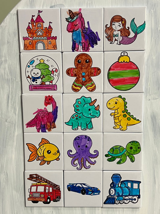 Coloring Magnets